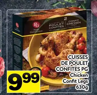 Supermarché PA CUISSES B58 DE POULET CONFITES PG | Chicken Confit Legs offer