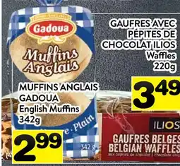 Supermarché PA GAUFRES AVEC PÉPITES DE CHOCOLAT ILIOS GADOUA offer