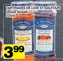 Supermarché PA TARTINADES DE LUXE ST. DALFOUR |Deluxe Spreads offer