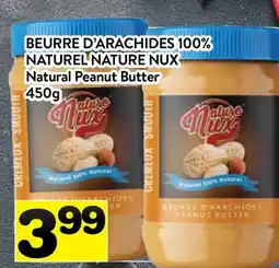 Supermarché PA BEURRE D'ARACHIDES 100% NATUREL NATURE NUX | NATURE NUX Natural Peanut Butter offer