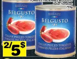 Supermarché PA TOMATES ITALIENNES BELGUSTO | Italian Tomatoes offer