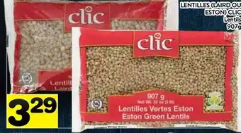 Supermarché PA LENTILLES (LAIRD OU ESTON) CLIC | Lentils offer