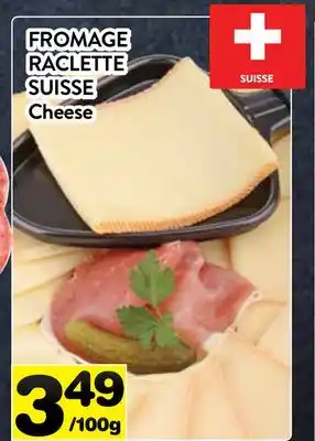 Supermarché PA FROMAGE RACLETTE SUISSE | Cheese offer