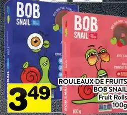 Supermarché PA ROULEAUX DE FRUITS BOB SNAIL offer