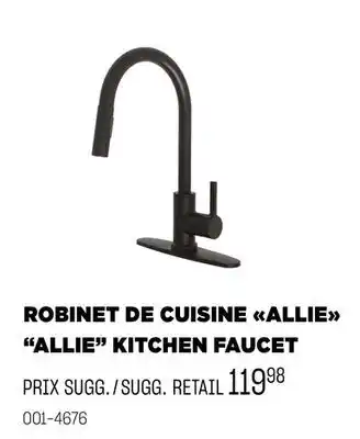 BMR ROBINET DE CUISINE ALLIE offer