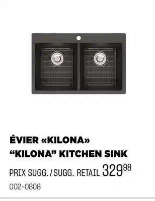 BMR ÉVIER KILONA offer