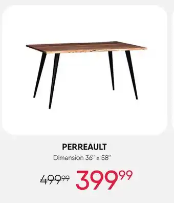 Meubles RD PERREAULT offer