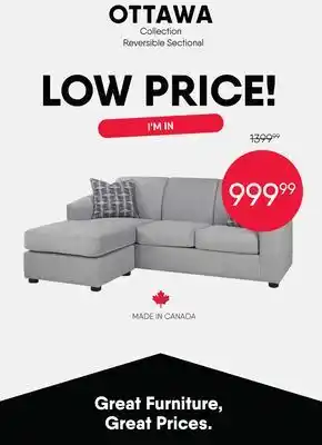 Meubles RD OTTAWA Collection offer