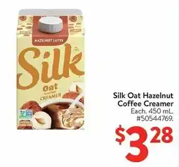 Walmart Silk Oat Hazelnut Coffee Creamer offer