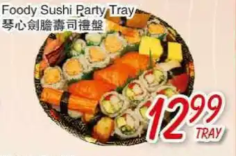 Foody Mart Foody sushi Party Tray offer