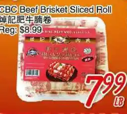 Foody Mart CBC Beef Brisket Sliced Roll offer