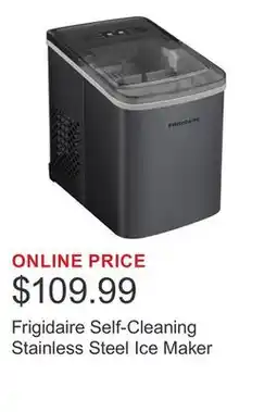 Costco Frigidaire Self-Cleaning Stainless Steel Ice Maker offer