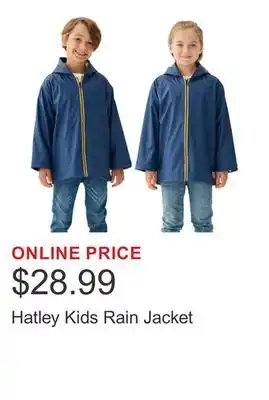 Costco Hatley Kids Rain Jacket offer