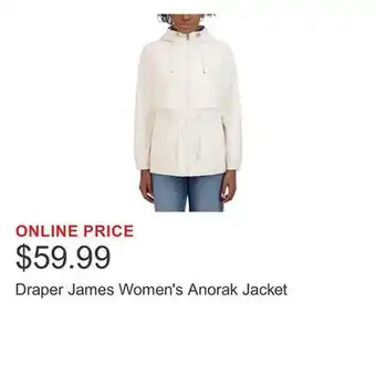 Costco Draper James Women's Anorak Jacket offer