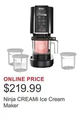 Costco Ninja CREAMi Ice Cream Maker offer