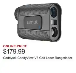 Costco Caddytek CaddyView V3 Golf Laser Rangefinder offer