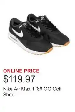 Costco Nike Air Max 1 '86 OG Golf Shoe offer