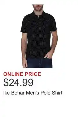 Costco Ike Behar Men's Polo Shirt offer