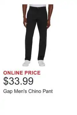 Costco Gap Men's Chino Pant offer