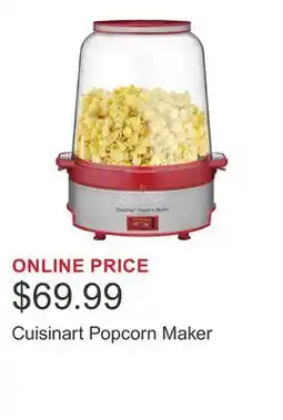 Costco Cuisinart Popcorn Maker offer