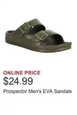 Costco Prospector Men's EVA Sandals offer