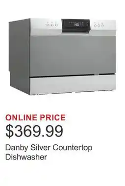 Costco Danby Silver Countertop Dishwasher offer