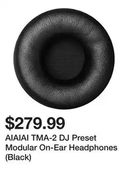 Newegg AIAIAI TMA-2 DJ Preset Modular On-Ear Headphones (Black) offer