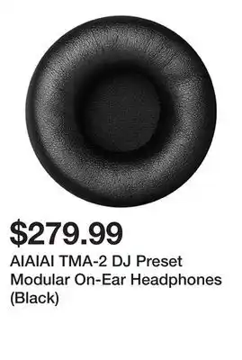 Newegg AIAIAI TMA-2 DJ Preset Modular On-Ear Headphones (Black) offer