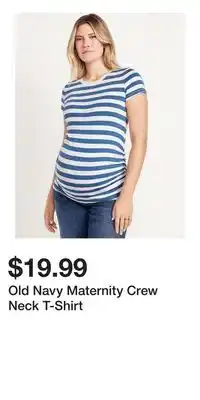 Old Navy Old Navy Maternity Crew Neck T-Shirt offer