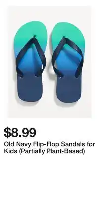 Old Navy Old Navy Flip-Flop Sandals for Kids (Partially Plant-Based) offer