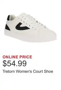 Costco Tretorn Women's Court Shoe offer