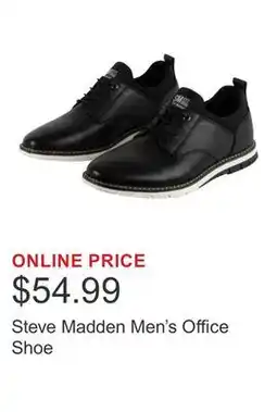 Costco Steve Madden Men's Office Shoe offer