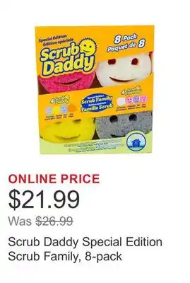 Costco Scrub Daddy Special Edition Scrub Family, 8-pack offer