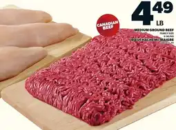 Loblaws Medium ground beef offer