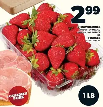 Loblaws Strawberries offer