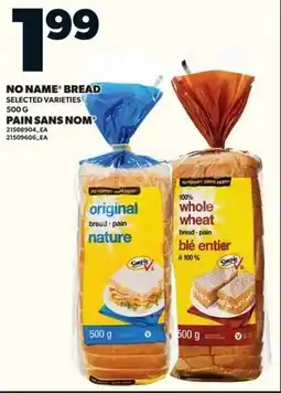 Loblaws No name bread pain sans nom offer