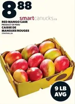 Loblaws Red mango case offer