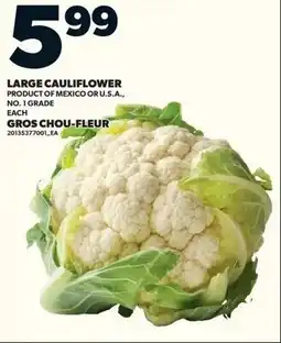 Loblaws Large Cauliflower offer