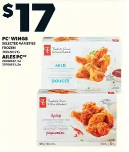 Loblaws Pc wings offer