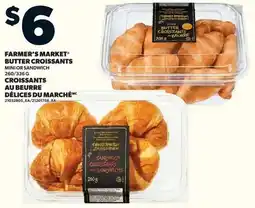 Loblaws Farmer's market butter croissants offer