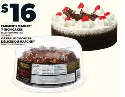 Loblaws Farmer's market" 7 inch cakes offer