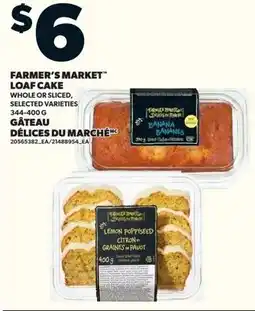 Loblaws Farmer's market loaf cake offer