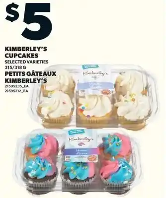 Loblaws Kimberley's cupcakes offer