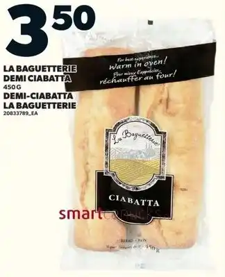 Loblaws La baguetterie demi ciabatta offer