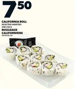 Loblaws California roll offer