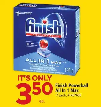 Giant Tiger Finish Powerball All In 1 Max offer