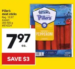 Giant Tiger Piller's meat sticks offer