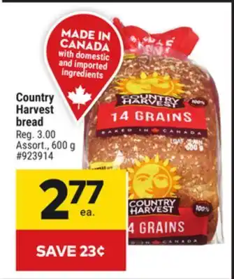 Giant Tiger Country Harvest bread offer