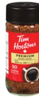 Giant Tiger Tim Hortons instant coffee offer