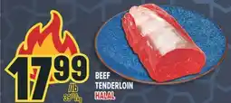 Marché Adonis BEEF TENDERLOIN HALAL offer